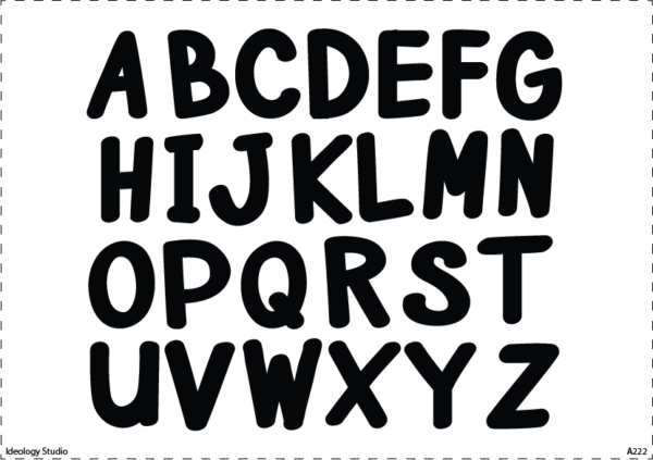 A222 Alphabet 3